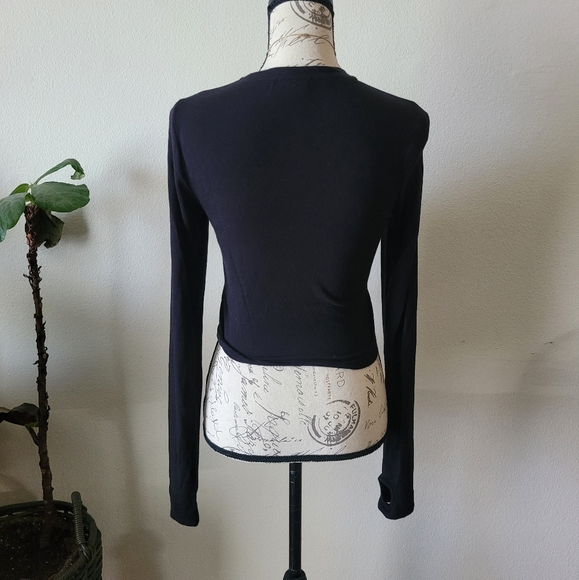 *SOLD* Social Collision Pumpkin Heart crop top - Picture 5 of 8